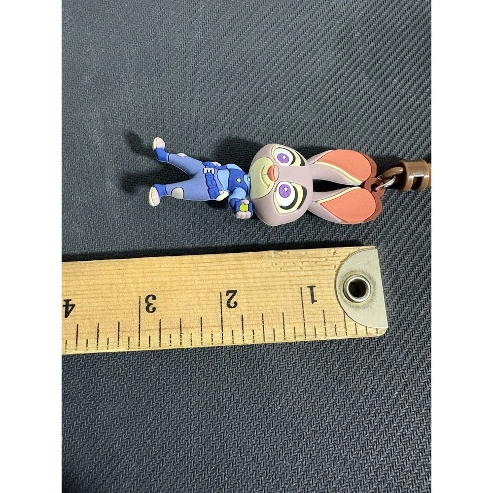 Disney Zootopia Monogram Judy Hopps 3D Foam Bag Clip Keychain